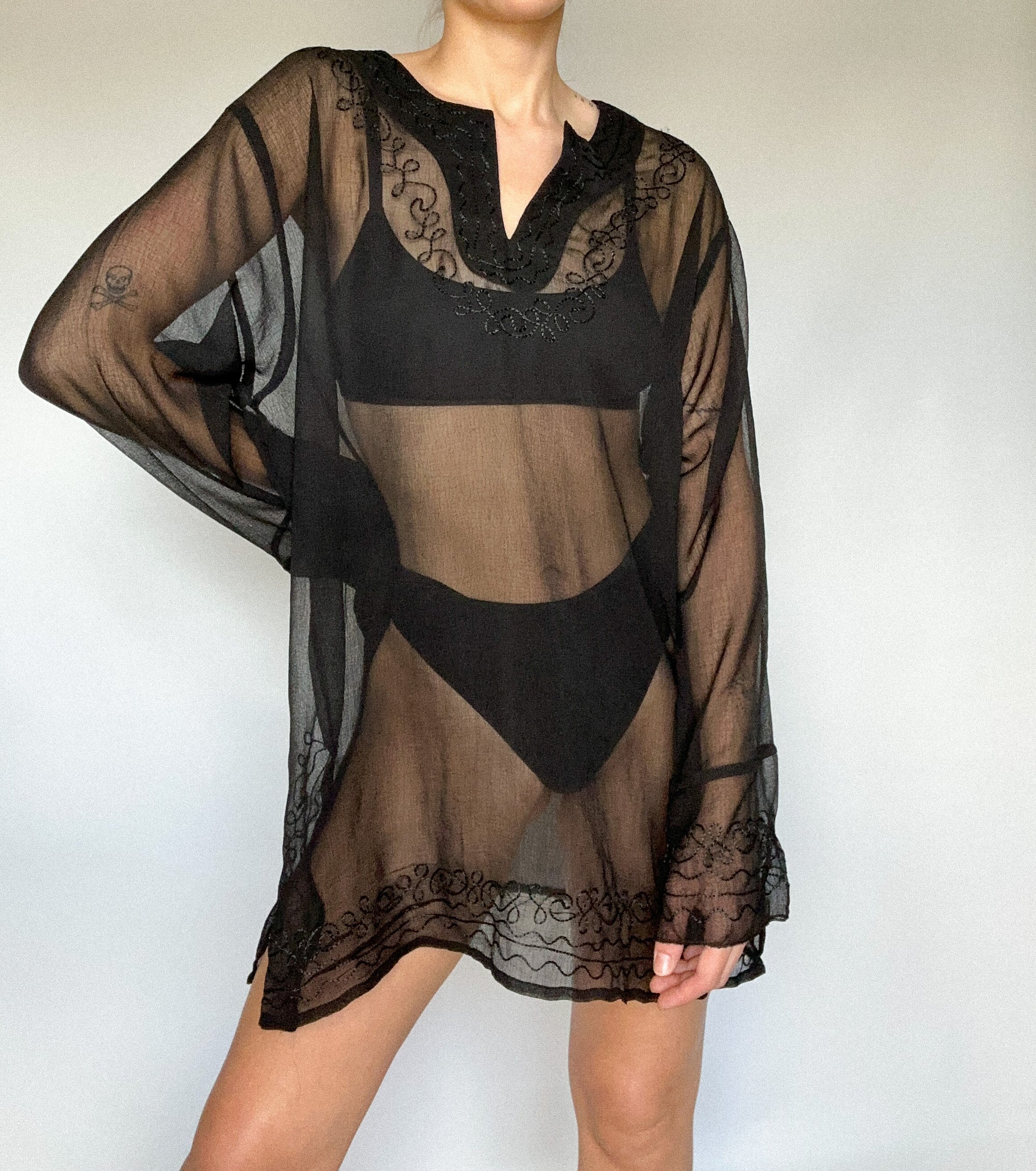 Sheer Dress/Cover Up