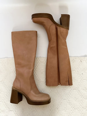 Steve Madden Fanatik Tan Boots