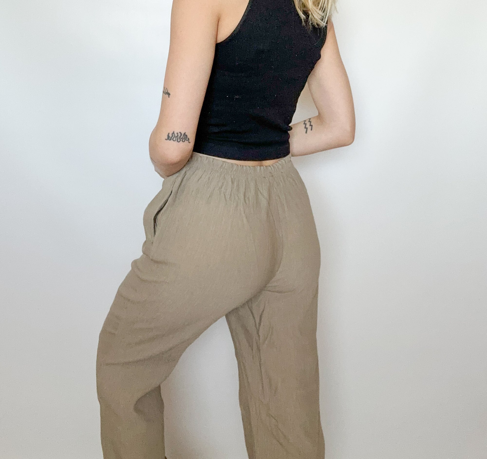 Zara Taupe Pants