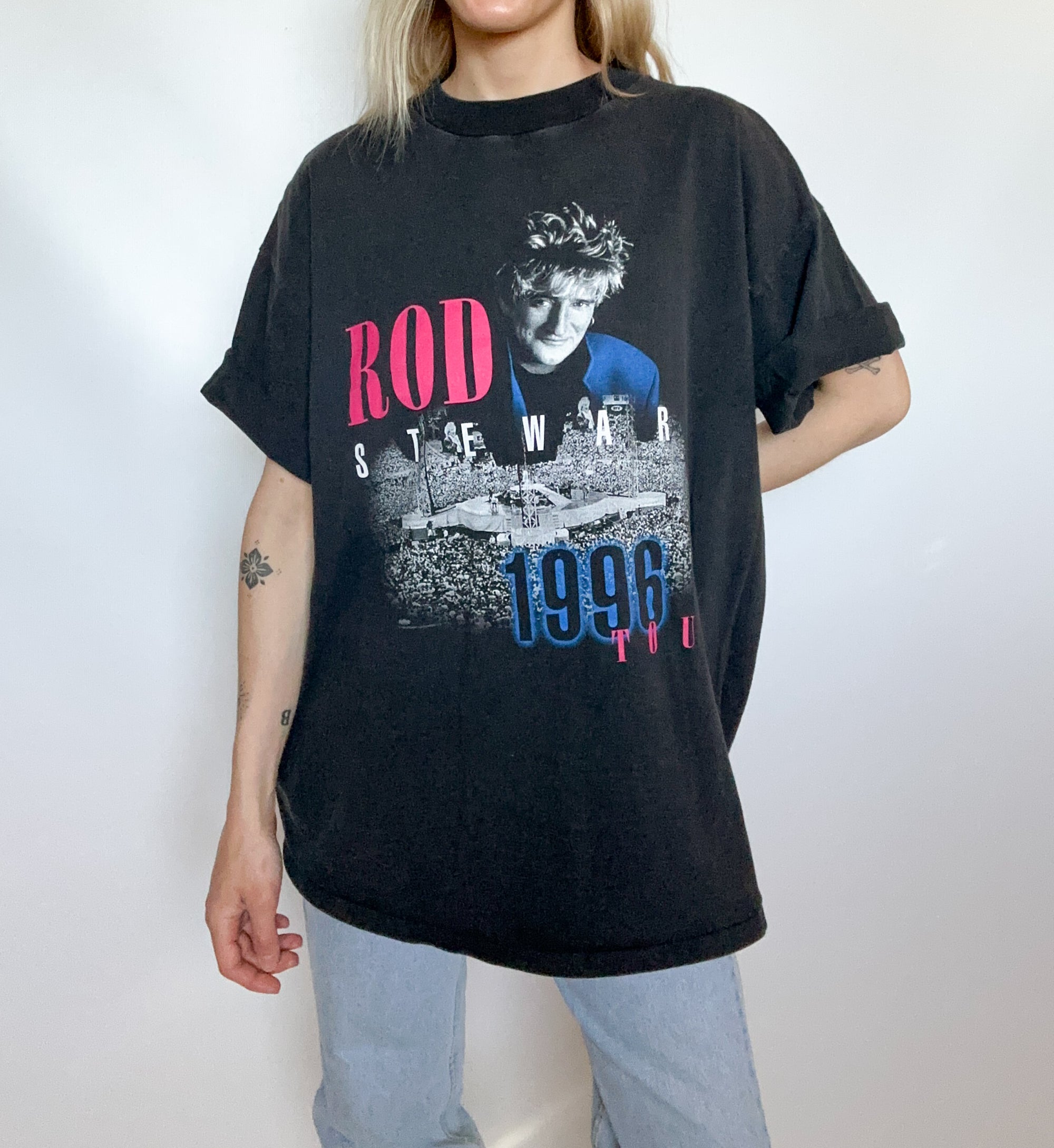 1996 Rod Stewart Tshirt