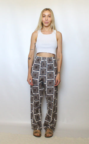 Patterned Pajama Pants