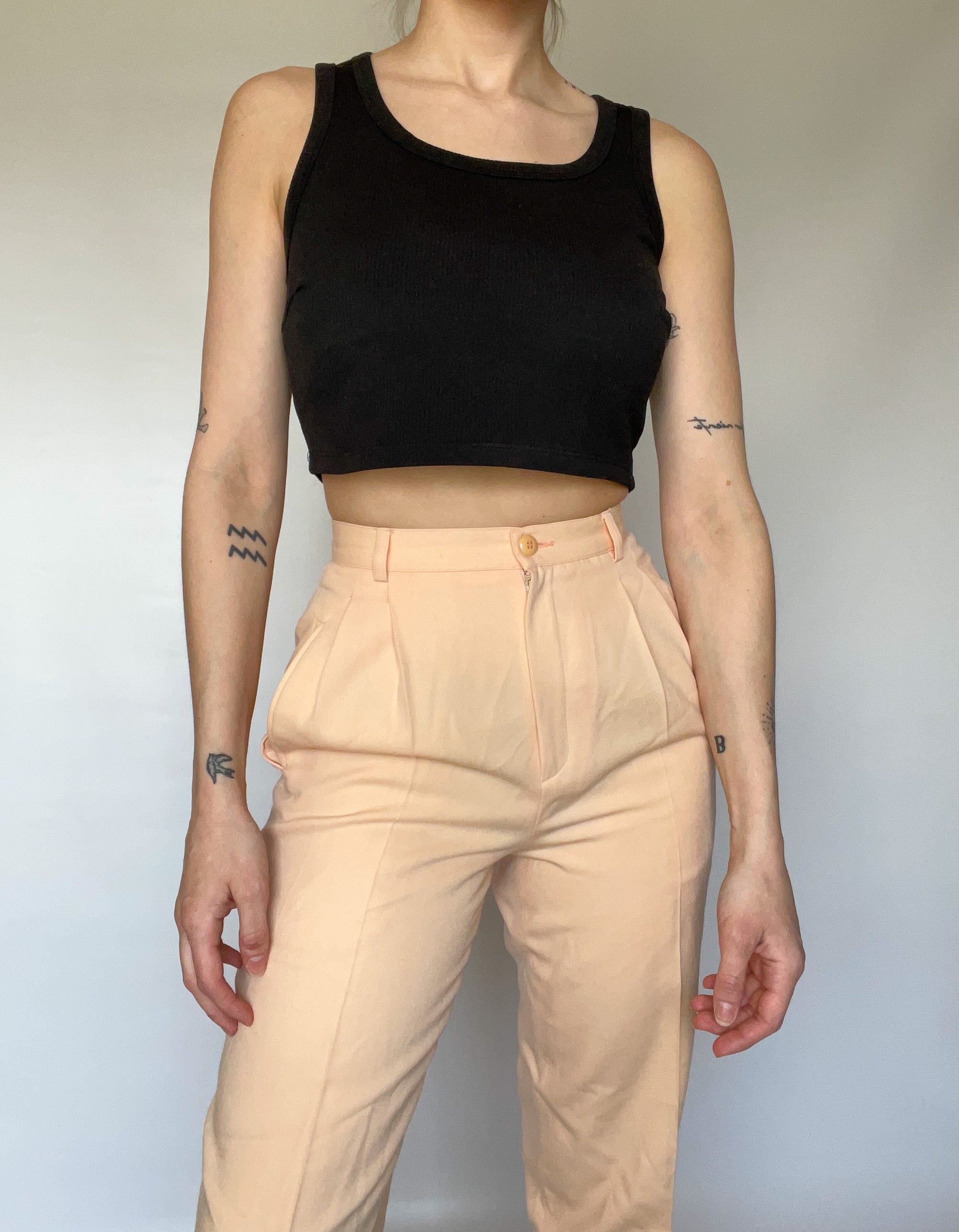 Peach Trousers