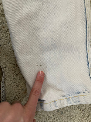 Acid Wash Palmettos Jeans